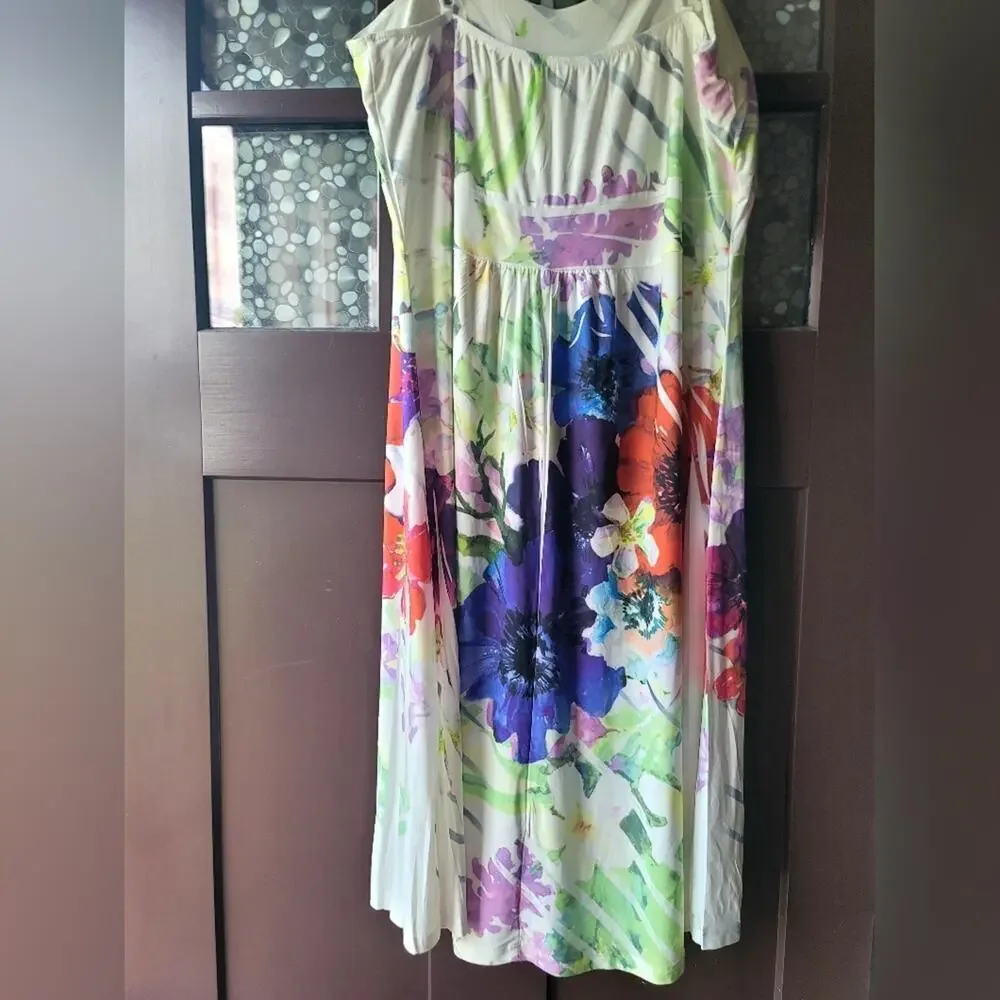 Gorgeous Hawaiian Dress Made In Maui - Picture 5 of 7